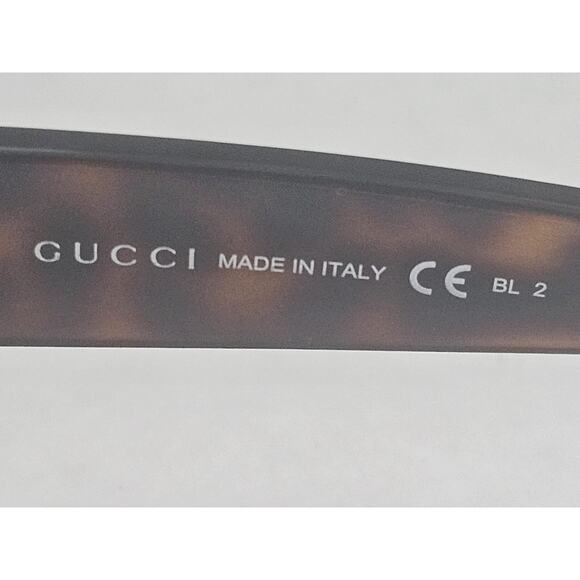 Gucci Womens Optyl Frame Web Oversized Contrast Sunglasses 3644/s Tortoiseshell main image 11